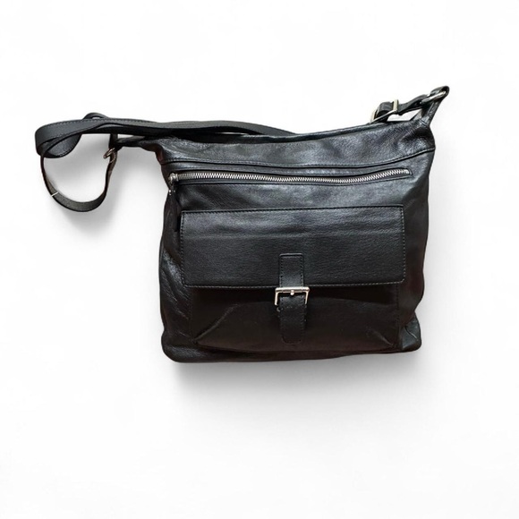 Danier Genuine Leather Crossbody Shoulder Bag - Picture 8 of 16